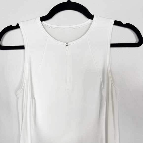 Athleta XSmall White Match Point Dress in SuperSonic Tennis Athletic Mesh Back - Picture 3 of 15